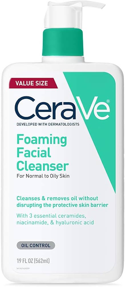 CeraVe Foaming Facial Cleanser — Nettoyant Moussant