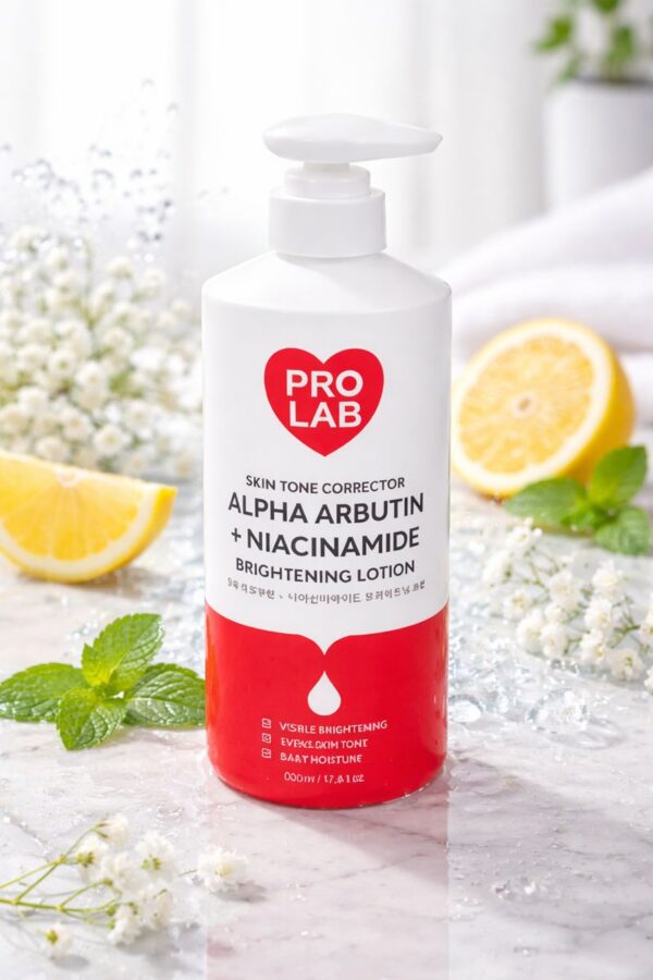 ChatGPT Image 10 janv. 2026, 18_36_53 Alpha Arbutin + Niacinamide Brightening Lotion