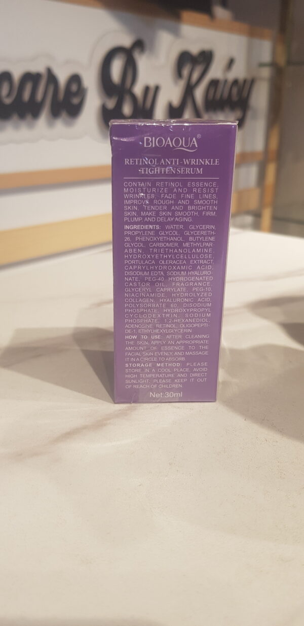 BIOAQUA Retinol Serum 30 ml1 BIOAQUA Retinol Serum – Anti-Wrinkle Tighten Tender Skin Elastic