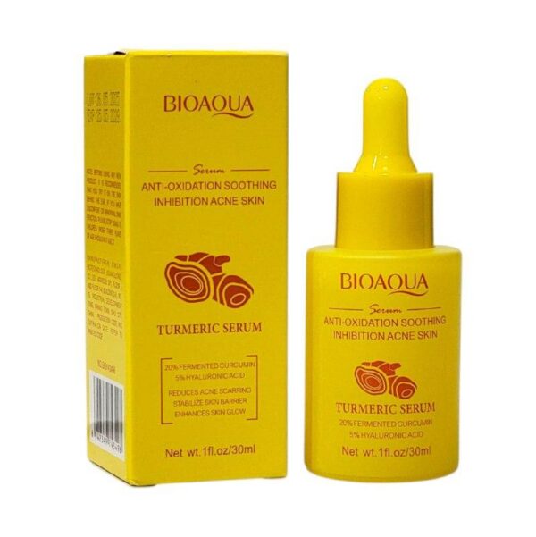 Le BIOAQUA Turmeric Serum1 BIOAQUA Turmeric Serum – Sérum à la Curcumine 30 ml