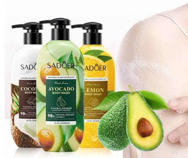 SADOER Avocado Body Wash – 400 ml