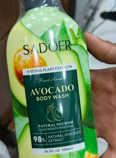 SADOER Avocado Body Wash – 400 ml